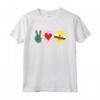 Peace Love Brunei - Bandiera Brunei Pride Radici Maglietta - Ideale Regalo per Uomini e Donne