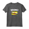 Brunei Maglietta - Design con Bandiera per Patrioti del Darussalam - Acquista Online Maglietta Brunei