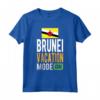 Souvenir del Brunei - Maglietta Viaggio Modalità Vacanza - Design da Viaggio Souvenir Brunei
