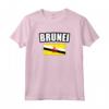 Brunei Maglietta - Motivo Bandiera del Brunei per Mostrare il Tuo Orgoglio Nazionale