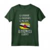 HapTiger Vacanza di Viaggio Brunei Maglietta - Souvenir Unico per il Tuo Viaggio in Brunei - Ideale per Coppie o Single