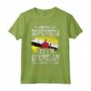 Bruneian Brunei Bandiera Origine I´m Bruneian Maglietta - Pride Tee with Brunei Flag - Ideal for Bruneian Heritage
