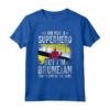 Bruneian Brunei Bandiera Origine I´m Bruneian Maglietta - Pride Tee with Brunei Flag - Ideal for Bruneian Heritage