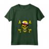 Donna Brunei Skull Flag Pride - Maglietta Souvenir del Brunei con Collo a V - Ideale per Mostrare il Tuo Orgoglio Nazionale