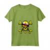 Donna Brunei Skull Flag Pride - Maglietta Souvenir del Brunei con Collo a V - Ideale per Mostrare il Tuo Orgoglio Nazionale
