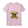 Donna Brunei Skull Flag Pride - Maglietta Souvenir del Brunei con Collo a V - Ideale per Mostrare il Tuo Orgoglio Nazionale