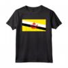 Bandiera Brunei Maglietta - Leggera e Classica - Ideale per Mostrare l'Amore per il Brunei