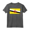 Bandiera Brunei Maglietta - Leggera e Classica - Ideale per Mostrare l'Amore per il Brunei