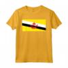Bandiera Brunei Maglietta - Leggera e Classica - Ideale per Mostrare l'Amore per il Brunei