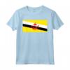Bandiera Brunei Maglietta - Leggera e Classica - Ideale per Mostrare l'Amore per il Brunei
