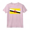 Bandiera Brunei Maglietta - Leggera e Classica - Ideale per Mostrare l'Amore per il Brunei