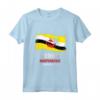 Maglietta con Bandiera del Brunei - Indipendenza del Brunei - Design Patriottico - Ideale come Regalo