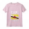 Donna Brunei Bandiera Souvenir - Maglietta con Collo a V per Amanti del Brunei - Ideale come Regalo o Souvenir