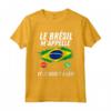 Bandiera Brunei Appelle et Je Dois Partir - Maglietta per Viaggiatori - Idea Regalo Calcio Brunei