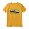 Bandiera Nazionale Rustica del Brunei Maglietta - Souvenir per Mostrare l'Orgoglio Nazionale e Sostenere il Paese