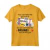 Brunei Ragazza - Brunei Imbarco Pass - Brunei Maglietta Patriottica per Donne Orgogliose - Regalo per Trasferimento dal Brunei