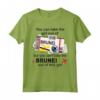 Brunei Ragazza - Brunei Imbarco Pass - Brunei Maglietta Patriottica per Donne Orgogliose - Regalo per Trasferimento dal Brunei