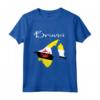 Maglietta Brunei - Camicia con Bandiera del Brunei per le Donne - Maglietta Orgoglioso Brunei-Americano per Uomo/Donna/Gioventù/Bambini/Ragazzi/Ragazze