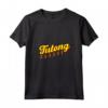 Donna Tutong Brunei Maglietta con Collo a V - Design Souvenir Esclusivo per Regali Unici a Tutong