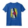 HapTiger - Bandiera Paese Brunei Maglietta Souvenir - Stile Grunge Leggero per Viaggiatori
