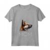 Donna Norvegese Buhund Mom Maglietta con Collo a V - Design Unico per Amanti dei Cani
