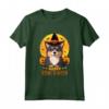 Norvegese Buhund Halloween Dog Howl O Ween Funny Pet Maglietta - Costume Divertente per Cane - Ideale per Halloween