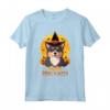 Norvegese Buhund Halloween Dog Howl O Ween Funny Pet Maglietta - Costume Divertente per Cane - Ideale per Halloween