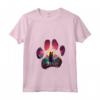 Donna Norvegese Buhund Paw Mountain Design Cane Mamma Papà Maglietta con Collo a V - Regalo Unico per Amanti dei Cani