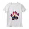 Donna Norvegese Buhund Paw Mountain Design Cane Mamma Papà Maglietta con Collo a V - Regalo Unico per Amanti dei Cani
