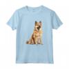 Norvegese Buhund Maglietta - Design con Illustrazione del Fedele Compagno - Ideale per Amanti dei Cani