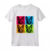 Norvegese Buhund Dog Pop Art Design - Colorato Maglietta per Amanti dei Cani - Regalo Ideale per Natale o Compleanni