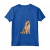 Donna Norvegese Buhund Maglietta con Collo a V - Design Illustrato del Buhund Norvegese - Ideale per gli Amanti dei Cani