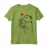 Staffordshire Bull Terrier Love Dog Mamma Ragazze Maglietta - Regalo Unico per Amanti degli Animali - Ideale per Natale o Compleanno