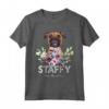 Staffordshire Bull Terrier - Camicia Regalo per Mamma di Cane Staffy - Ideale per Amanti dei Cani - Leggera e Taglio Classico
