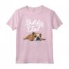 Divertente t-shirt Bulldog inglese Bulldog papà Vita è Ruff - Maglietta per Orgogliosi Proprietari e Allevatori di Bulldog - Ideale come Regalo per gli Amanti dei Cani