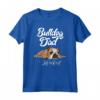 Divertente t-shirt Bulldog inglese Bulldog papà Vita è Ruff - Maglietta per Orgogliosi Proprietari e Allevatori di Bulldog - Ideale come Regalo per gli Amanti dei Cani