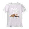 Divertente t-shirt Bulldog inglese Bulldog papà Vita è Ruff - Maglietta per Orgogliosi Proprietari e Allevatori di Bulldog - Ideale come Regalo per gli Amanti dei Cani