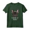 Pardon My French Pun Tshirt con Bulldog francese - Maglietta divertente per amanti dei cani - Ideale per ogni occasione