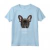 Pardon My French Pun Tshirt con Bulldog francese - Maglietta divertente per amanti dei cani - Ideale per ogni occasione