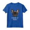 Pardon My French Pun Tshirt con Bulldog francese - Maglietta divertente per amanti dei cani - Ideale per ogni occasione