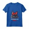 Donna Idea regalo Bulldog francese Mama Frenchie Mistress Maglietta con Collo a V - Ideale per Regali Divertenti per Amanti dei Cani