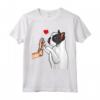 Bulldog Francese Amore - Frenchie Dog Mistress Maglietta per Amanti dei Cani - Regalo Divertente per Compleanno e Natale