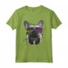 Bulldog Francese Deejay Cool DJ - Maglietta Amante dei Cani Frenchie per Regali Divertenti - Ideale per Natale