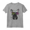 Bulldog Francese Deejay Cool DJ - Maglietta Amante dei Cani Frenchie per Regali Divertenti - Ideale per Natale