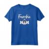 Frenchie Mom - Simpatico Bulldog Francese Maglietta per Frenchieowner Dogmoms - Ideale per Amanti dei Cani
