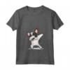 Donna Dabbing Bulldog Francese Dab Dance Maglietta - Regalo per Proprietari di French Bulldog - Collo a V