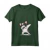 Donna Dabbing Bulldog Francese Dab Dance Maglietta - Regalo per Proprietari di French Bulldog - Collo a V