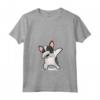 Donna Dabbing Bulldog Francese Dab Dance Maglietta - Regalo per Proprietari di French Bulldog - Collo a V
