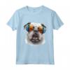Bulldog Inglese Amante dei Cani Mamma e Papà - Maglietta Moda per Proprietari di Bullo Inglese - Ideale per Amanti dei Cani