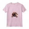 Donna Bullmastiff Pigro Maglietta con Collo a V - Design divertente del tuo amato cane